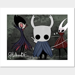 Hollow Knight, Hornet, Grimm (Fan Art) Posters and Art